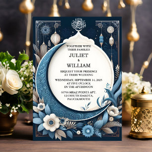 Invitación Obtener Henna Islam Nikah árabe Walima Boda musulm
