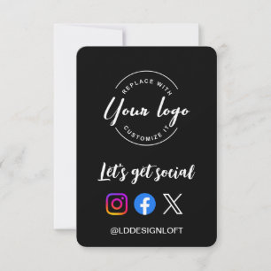 Invitación Obtengamos el logo del Personalizado del sitio web