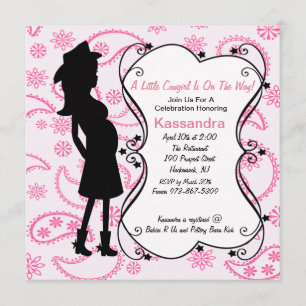 Invitación Occidente prefiere que mamá sea invitada a Baby Sh