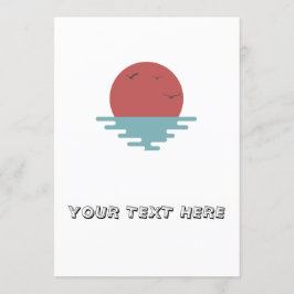 Invitación Ocean Sunset