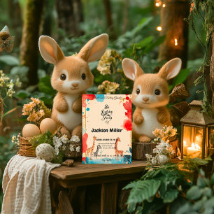 Invitación Ocho y sintiéndose genial Cumpleaños número 8 Rojo