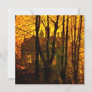 Invitación Octubre después del glow John Atkinson Grimshaw