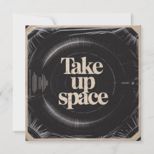 Invitación Ocupar Espacio