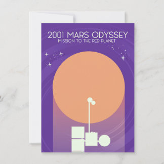 Invitación Odisea de marte de 2001