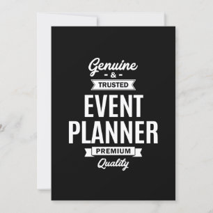 Invitación Oferta de título de trabajo del planificador de ev