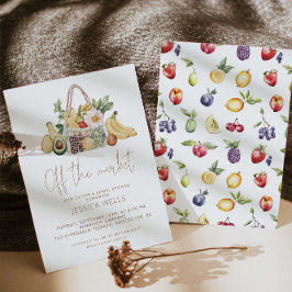 Invitación Off The Market Bridal Shower