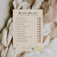 Off The Market Downloadable Dijo Que Dijo Que Card