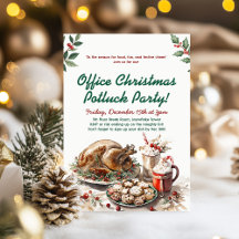 Office Christmas Potluck Holiday Party