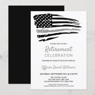 Invitación Oficial de Correccionales Jubilado La delgada líne