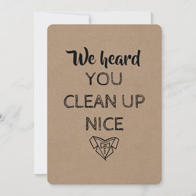 Invitación OFICIANTE | Propuesta Original y Divertida de Cele (Anverso)