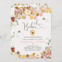 Oh Babee Bee Boho Wildflower Baby Shower