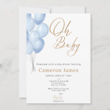 Oh Baby- Baby shower de globos