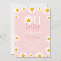 Oh Baby Daisy Baby Shower Rosa