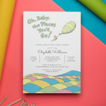Oh, Bebé, los lugares a los que irás Fiesta de beb
