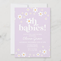 ¡Oh Bebés! Shower de Bebé Lila de Margarita