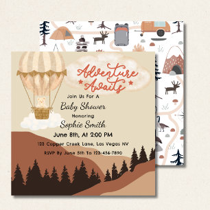 Invitación Oh Chico, La Aventura Espera, Plaza del Globo Aero