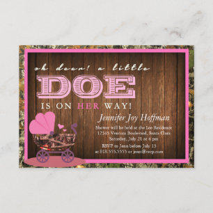 Invitación ¡Oh el ciervo, una pequeña gama está en su manera!