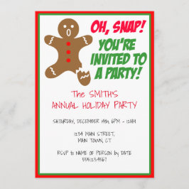 Invitación Oh, imagina que te invitan a una fiesta de vacacio