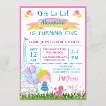 ¡Oh La La! Cumpleaños del Chica francés y del perr