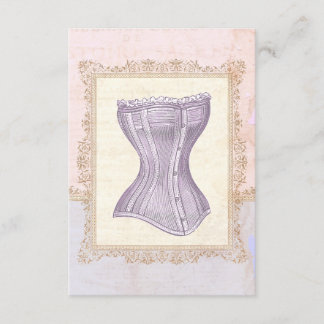 Invitación Oh La La Lolita Corset Vintage Shower