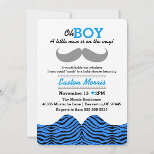 Invitación Oh, MUCHACHO, un hombrecito está en camino a la du