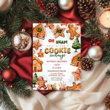 Oh Navidades Snap Cookie Exchange Gingerbread