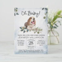 ¡Oh, nena! Beagle Puppy Dog Baby Shower
