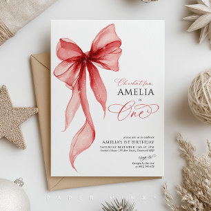 Invitación Oh Qué Diversión Fiesta de Cumpleaños 1er Año Niña