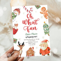 Oh Qué Divertidos Navidades de Fiestas de Vacacion