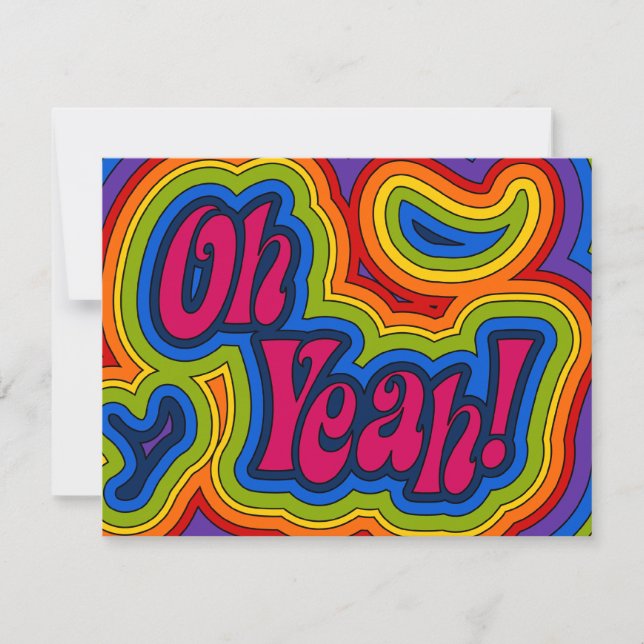 Invitación ¡Oh, sí! Invitación/Invitación (Anverso)