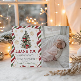 Invitación Oh What Fun Birthday Thank You Photo Card