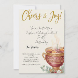 Invitación Oh What Fun Christmas Cocktail Party Invitation