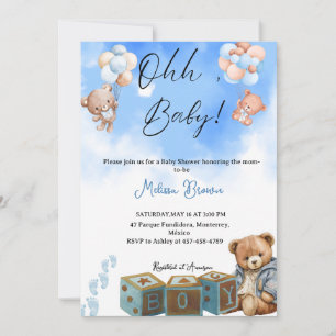 Invitación ohbabyboy
