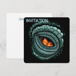 Invitación Ojo de depredador reptil primitivo