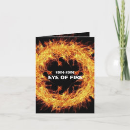Invitación ojo de fuego