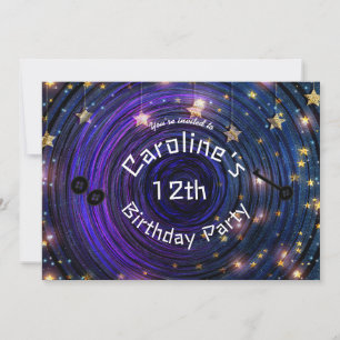 Invitación Ojos de Botón y Llave de Esqueleto Fiesta de Otro 