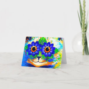 Invitación Ojos de flor de gato