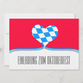 Invitación Oktoberfest Einladung
