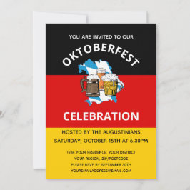 Invitación OKTOBERFEST Fiesta Alemán de Cervezas