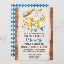 Invitación Oktoberfest nombre de Fiesta de Personalizado de c