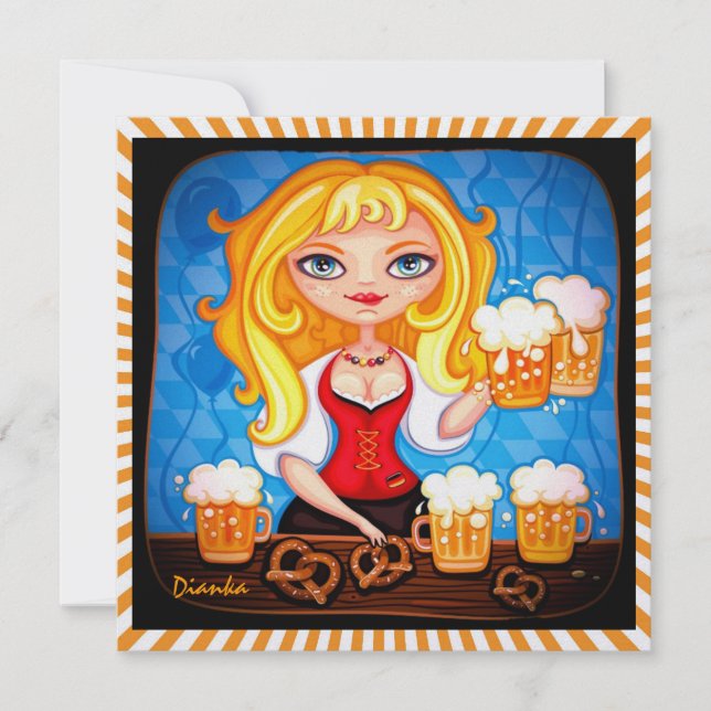 Invitación Oktoberfest - Octoberfest (Anverso)
