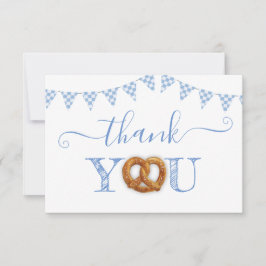 Invitación Oktoberfest Pretzel Danke