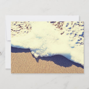 Invitación ola de arena