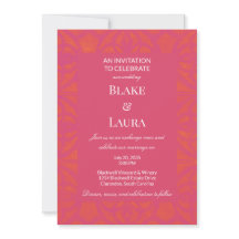 Ola de calor rosa verano audaz personalizado