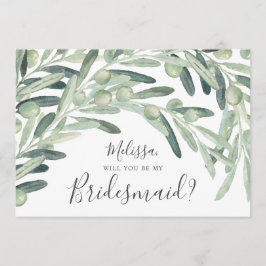 Invitación Olive Serás Mi Novia