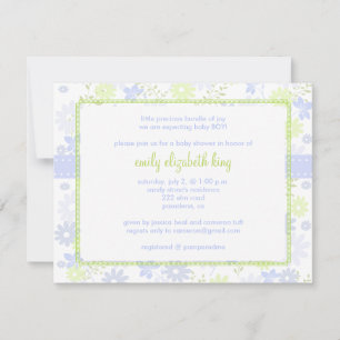 Invitación Olvídate de mí no ~ Bebé de jardín