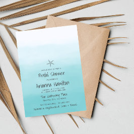 Invitación Ombre Beach Destino Starfish Brigada Ducha