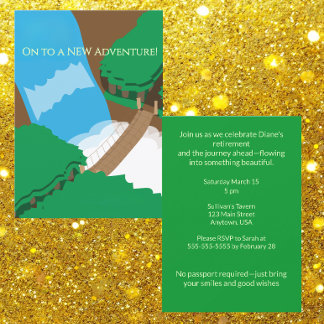 Invitación On to a New Adventure