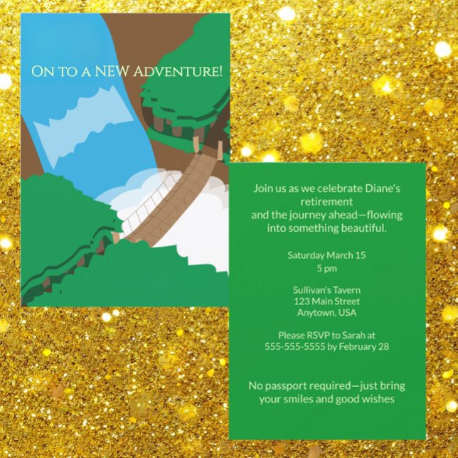 Invitación On to a New Adventure (Subido por el creador)