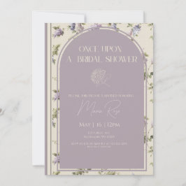 Invitación Once Upon A Bridal Shower Invitation